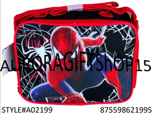 Marvel Amazing Spider- Man Boys Insulated Lunch Bag-1995 - Picture 1 of 4