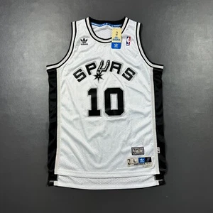 100% Authentic Dennis Rodman Vintage Adidas 93 94 Spurs Jersey Size L Mens - Picture 1 of 6