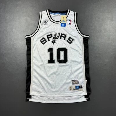 100% Authentic Dennis Rodman Vintage Adidas 93 94 Spurs Jersey Size L Mens - Image 1 of 4