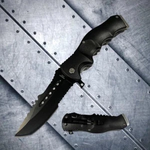 8.5” CSGO Tactical Spring Assisted Open Blade Folding Pocket Knife Hunting Knife - Picture 1 of 4