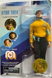 Chekov Star Trek Classic 8" Action Figure 2018 MEGO TV Favorites Marty Abrams 🖖 - Picture 1 of 6