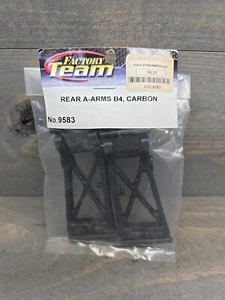 Team Associated ASC9583 Rear A-Arms B4 Carbon Factory Team - Picture 1 of 3