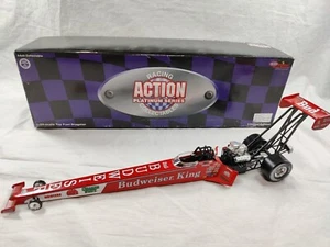 Action Kenny Bernstein Autograph Signed Auto Budweiser BUD NHRA 1997 Dragster - Picture 1 of 9