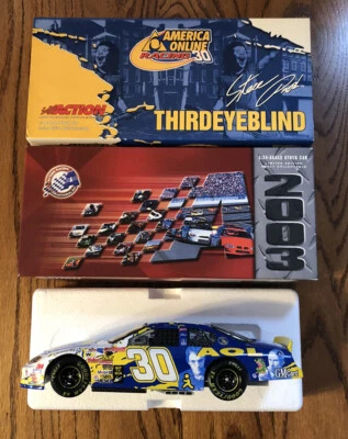 Acción 2003 | Steve Park #30 AOL Third Eye Blind 1:24 Die Cast | 1 de 4.596 Foto 1 de 4