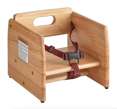 餐厅儿童加高座椅天然木质饰面-商用用途 — 第 1/4 张图片