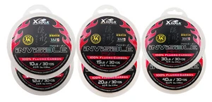 Xzoga 100% Fluorocarbon Invisible Fishing Leader Pink Line Combine Shipment Jap - Picture 1 of 34
