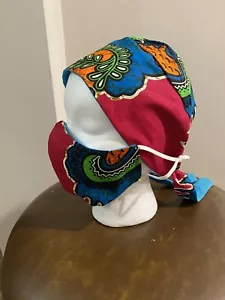 ponytail surgical scrub Cap Set - Picture 1 of 5