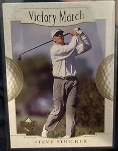 Steve Stricker 2001 Upper Deck Victory March #142 WGC-Accenture Match Play Champ