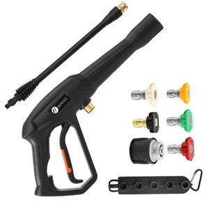 M MINGLE Pressure Washer Gun with Replacement Extension Wand, Compatible with... - Picture 1 of 8