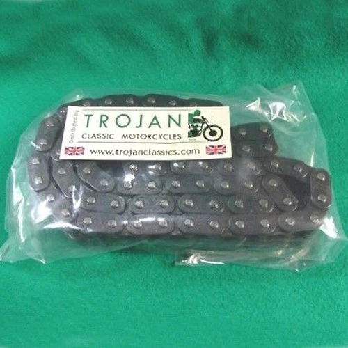 CADENA PRIMARIA TRIUMPH BSA SINGLES 250cc, B25, TRW25, B40, DÚPLEX 70 ESLABONES 60-0951 Foto 1 de 1