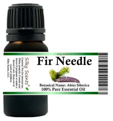 SILKY SCENTS Fir Needle Essential Oil (Abies Alba - Abies Sibiria) 100% Pure and Natural