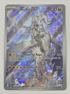 N’s Reshiram 167/159 Pokémon TCG: SV09 - Journey Together Illustration Rare Holo - Picture 1 of 6