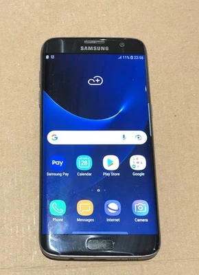 Samsung Galaxy S7 Edge 32GB - Black - Screen Burn - Image 1 of 4