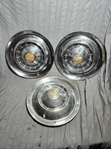 3 1954 Chevy Bel Air 210 150 Hubcap Wheel Cover OEM - Picture 1 of 18