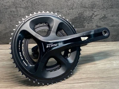 SHIMANO 105 FC-5800 Crankset Black 172.5mm 50/34T first come first served - Image 1 of 4