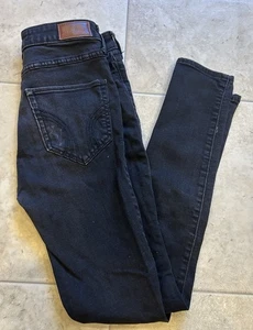 Hollister High Rise Super Skinny Black Jeans Damen 3S (26x28) - Bild 1 von 8