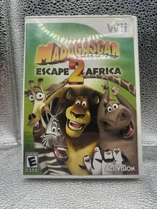 Madagascar: Escape 2 Africa - Nintendo Wii (2008) - Completo en Caja (CIB) - Imagen 1 de 3