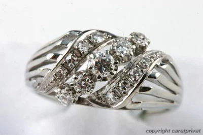 Diamond Ring 585 14K White Gold Size 56 Top - Изображение 1 из 4