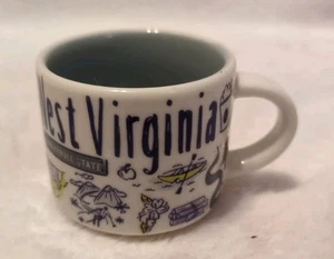 Starbucks Tasse Been There Series Ornament WEST VIRGINIA, 2 oz, gebraucht #2 - Bild 1 von 5