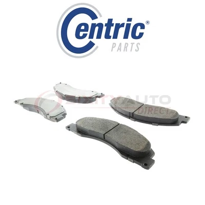 Centric Posi Quiet Metallic Brake Pads w Shims for 2008-2014 Ford E-150 4.6L xj - Imagem 1 de 4
