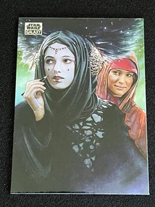 2024 Topps Chrome Star Wars Galaxy #56 Daring Deception Mini Diamond Refractor - Bild 1 von 2