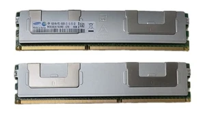 32GB (2 x 16GB) SAMSUNG M393B2K70CM0-CF8 PC3-8500R 4Rx4 ECC DDR3 SERVER MEMORY - Picture 1 of 4