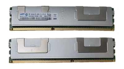 32GB (2 x 16GB) SAMSUNG M393B2K70CM0-CF8 PC3-8500R 4Rx4 ECC DDR3 SERVER MEMORY - Image 1 of 4