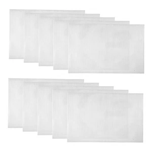 1X(10PCS Mesh Plastic Canvas Sheets 19.6x13 Inch for Embroidery Crafting,9370 - Picture 1 of 7