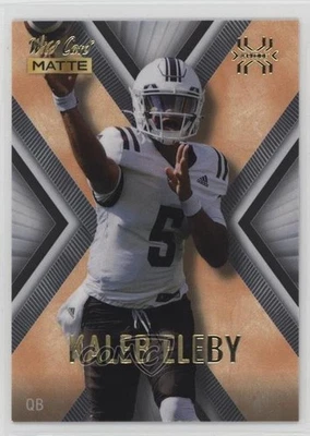 2022 Wild Card MATTE X-Plode White - Orange X Kaleb Eleby #MXP-29 Rookie RC - Image 1 of 2
