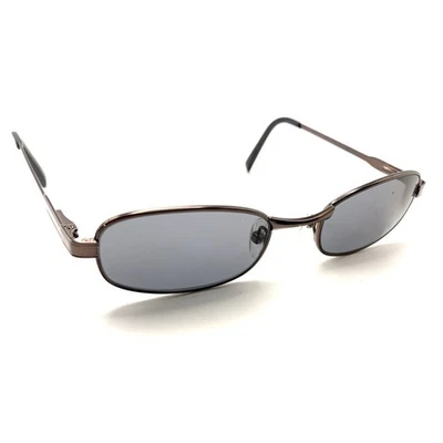 Gafas de sol Hobie HO6004U Espresso delgadas ovaladas de metal marcos 51-20 145 diseñador Foto 1 de 4