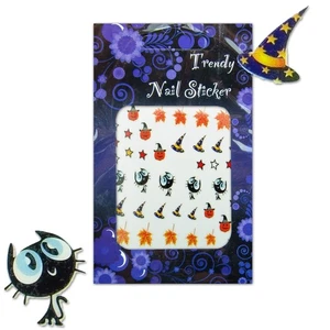 Pegatina de uñas gótica / Halloween color nail art / pegatina de uñas (HCS05) - Imagen 1 de 1