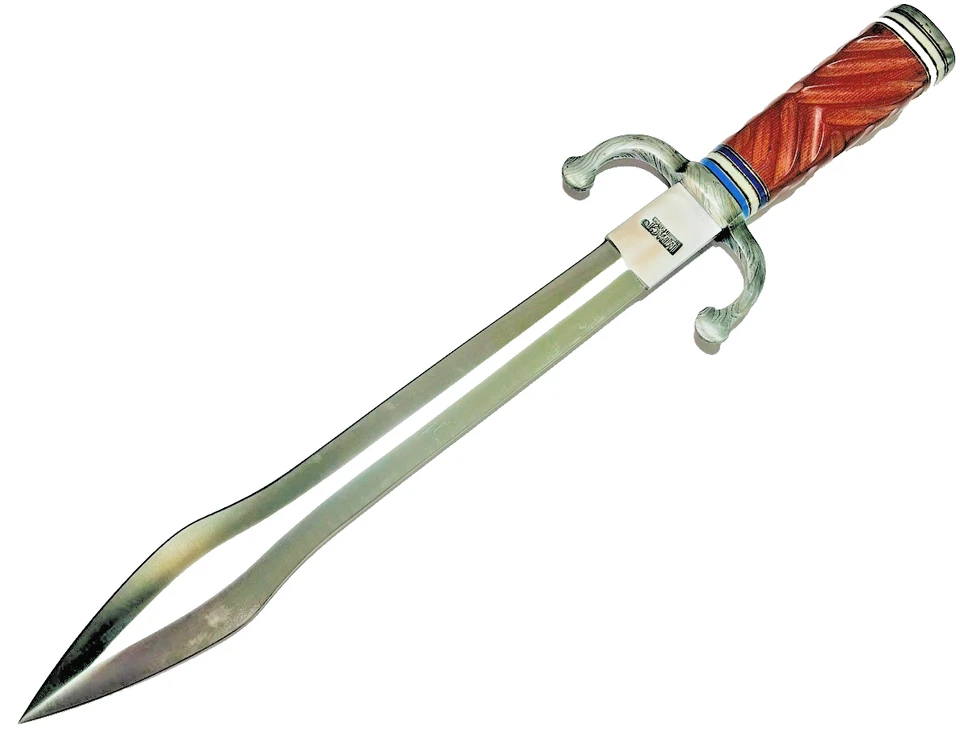 Cuchillo de punta de lanza hecho a medida IMPACT CUTLER SIN USAR 19" cuchillos de espada daga de combate Foto 1 de 4