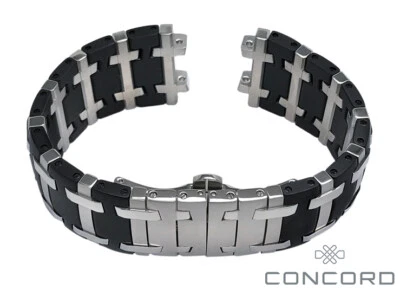NEW Replacement Bracelet for Concord Saratoga 14.C2.1894 Stainless Steel & PVD - Image 1 of 4