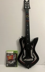 Guitar Hero Warriors of Rock Xbox 360 Bundle Guitar Controller Game tested - Picture 1 of 11