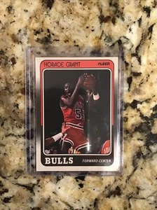Horace Grant 1988 Fleer Rookie Card #16 RC Chicago Bulls - Picture 1 of 4