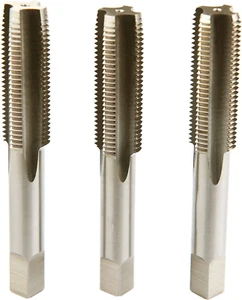 5/8-18 Hand Thread Taps Set Including Taper+Plug+Bottom HSS M2 Taps Set 18 TPI F - Picture 1 of 4