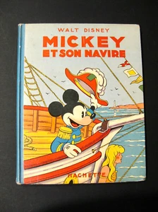 Mickey et son navire Walt Disney Ed. Hachette 1948 BE - Picture 1 of 5