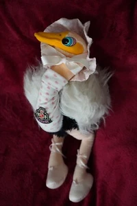 MICHAEL JACKSON Jeannine The Ostrich Michael's Pets Plushie Toy Animal IDEAL - Picture 1 of 3