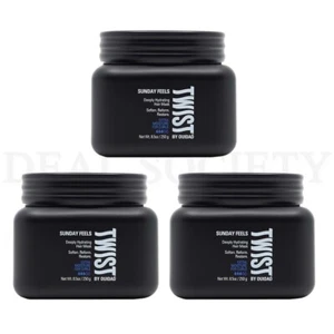 TWIST Sunday Feels Deeply Hydrating Hair Mask 8.5 oz Lot of 3 - Picture 1 of 2