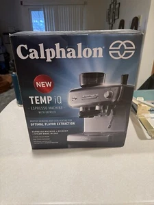 Calphalon PrecisionHeat Espresso Machine with Burr Mill Grinder - Picture 1 of 7