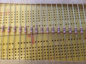 20x Resistencias de película de carbono 1/2W 0,5W ±5% Todos los valores - Imagen 1 de 1