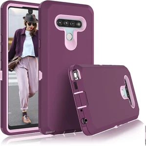 For LG Stylo 6 Case, LG Stylo 6 Phone Case, Heavy Duty Shockproof Armor Rugged R - Picture 1 of 12