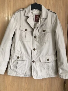 Istalia Tan Quilted Cargo Style Coat/Jacket Women’s Large! - Picture 1 of 10