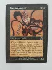 Haunted Cadaver Magic the Gathering MTG Onslaught Black Common
