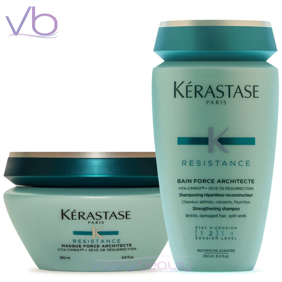 KERASTASE (Resistance, Masque, Bain, Force Architecte, Shampoo, Mask, Set) - Image 1 of 1