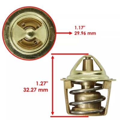 Termostato para Yamaha Grizzly 400 YFM400F / Grizzly 450 YFM450F 4X4 2007-2014 Foto 1 de 4