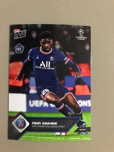 Topps Now Ucl No. 90 - Dina Ebimbe Rc - Paris Saint Germain - Bild 1 von 1