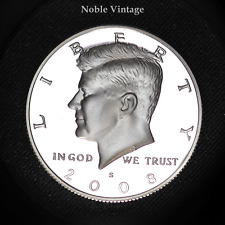 2008 S Silver Proof Kennedy Half Dollar - From a Proof Set - 90% Silver