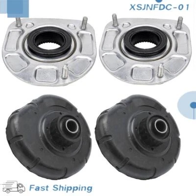4 peças para Volvo S60 S80 V70 XC70 XC90 suporte de apoio de suspensão + bucha de assento de mola 30683637 - Imagem 1 de 4