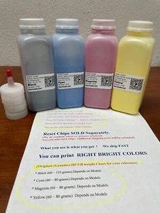 (200g x 4) Toner Refill for HP CP2025 2320 M375 M451 M475 M476 Canon 118 - Picture 1 of 4